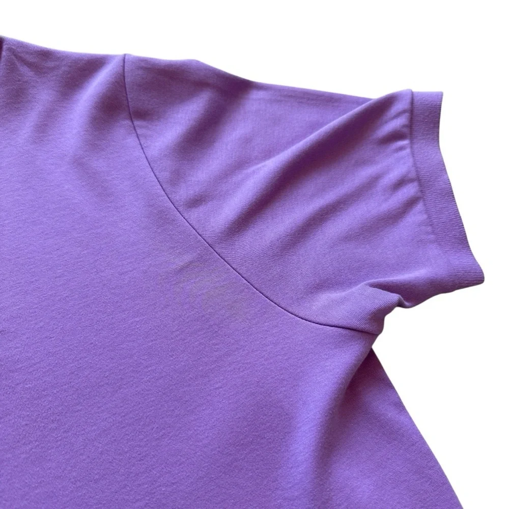 Polo Ralph Lauren Polo Shirt Mens L Purple Classic Fit Short Sleeve Golf Cotton